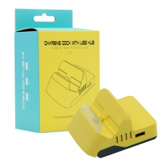 Charging Dock With 4USB HUB For Switch Lite/Yellow