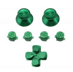 Aluminium 7 in 1 kit for ps4 controller/green