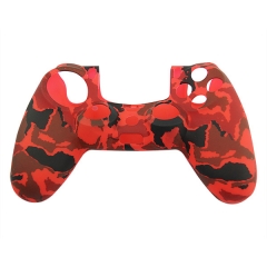 Silicone Skin Case for PS4 Controller/Red