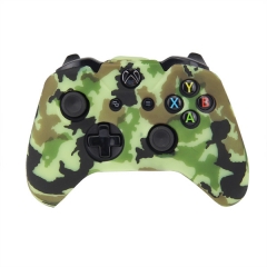 XBOX One Controller New camouflage Silicone Case/camouflage light green