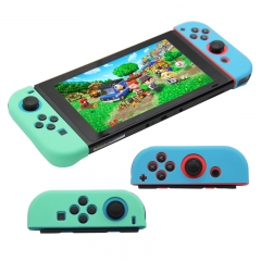 Switch Joy-Con Silicon Case/Blue+Green