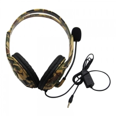 PS4/XBOX-ONE Gaming headset/Camouflage yellow