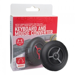 out of stock With Audio Keyboard and Mouse Adapter For Switch/Xbox One/PS4/PS3