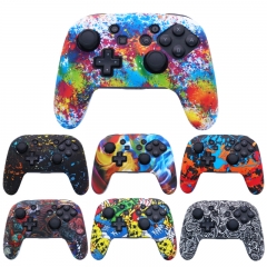 Switch Pro Controller Water Transfer Printing Silicone Case/8 colors