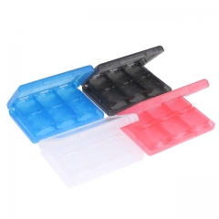 28 in1  Plastic Game Cards Storage Case For NEW3DS XL/3DSXL/3DS/Transparent /4 colors