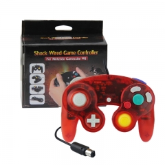 NGC Wired Controller/Crystal red