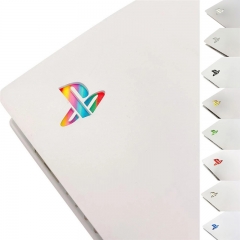 15pcs/Set Colorful Logo Skin Sticker Decal Film for PS5 Console Controller Accessories