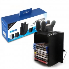 PS4 Multifunctional Storage Stand kit with charge station
