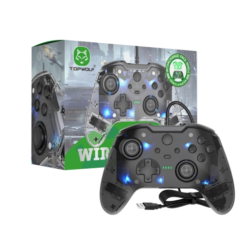 Wired Controller For Xbox One/Slim/Series/X/PC/Crystal Black