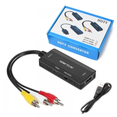 HDMI TO AV Converter Support PAL NTSC/25CM