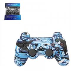 PS3 Wireless Controller/light blue Graffiti