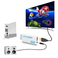 WII To HDMI Converter Without  HDMI Cable 1080P