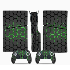 PS5 Slim Sticker Decal Cover for PlayStation 5 Slim Console and  PS5 Slim Controllers Skin Sticker