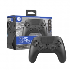 PS4/PC Bluetooth wireless Controller Black color