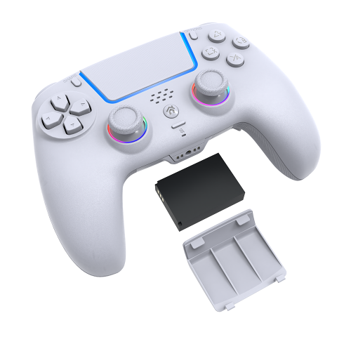 RGB LED Wireless Removable Battery Controller For PS4/PC RGB LED Wireless Removable Battery Controller For PS4/PC