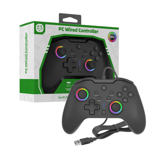 PC/Switch/PS4/PS3/Android RGB Wired Controller PC/Switch/PS4/PS3/Android RGB Wired Controller