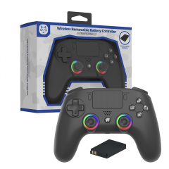 PS4/PC Bluetooth Wireless Removable Battery Controller With RGB Light