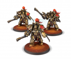 Legio Custodes Aquilon Terminators with Infernus Firepikes