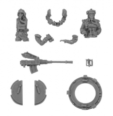 DEATH KORPS OF KRIEG TANK COMMANDER SET