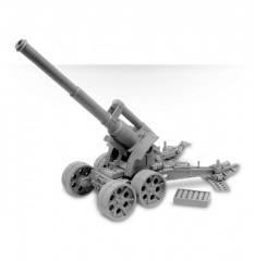 HEAVY ARTILLERY CARRIAGE WITH EARTHSHAKER CANNON