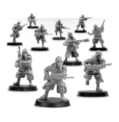 DEATH KORPS OF KRIEG INFANTRY SQUAD ADVANCING