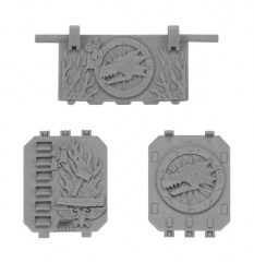 SALAMANDERS LAND RAIDER DOORS