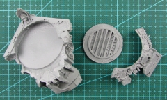 BITS:CALAS TYPHON FIRST CAPTAIN DEATH GUARD Base