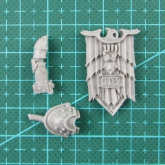 BITS:Imperial Fists Alexis Polux-Storm Shield With Arm And Shoulder pads