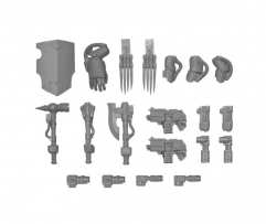 SPACE MARINE TERMINATOR WEAPON SET