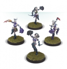 The Night Terrors - Dark Elf Cheerleading Squad