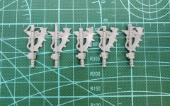 BITS:WORLD EATERS LEGION RED BUTCHERS - Right Power Axes