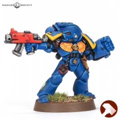 Classic Space Marine Captain with Terminator Honours