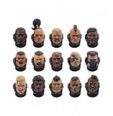 Legiones Astartes – Character Heads Upgrade Set 2