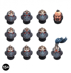 SPACE WOLVES MKVI HEADS