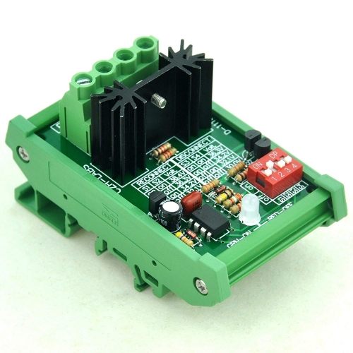 CZH-LABS DIN Rail Mount Low Voltage Disconnect Module LVD, 36V 30A, Protect Battery.