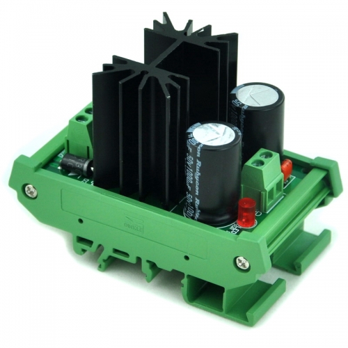 CZH DIN Rail Mount Negative 1.25~37V DC Adjustable Voltage Regulator Module.