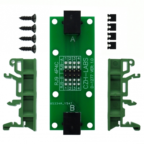 CZH-LABS RJ9 4P4C Diagnostic Test Breakout Module Board.