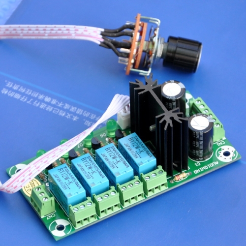 AUDIOWIND Audio Input Selector Relay Board, With 12V regulator.