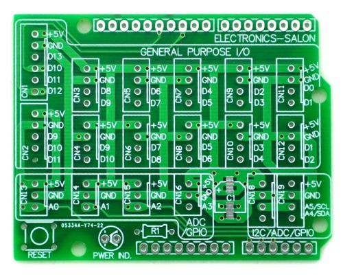 I/O Extension PCB for Arduino UNO R3 Board DIY.