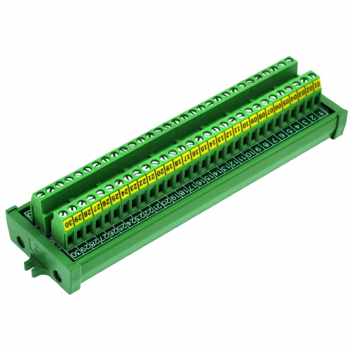 Screw Mount 24A/400V 30 Position Screw Terminal Block Distribution Module.