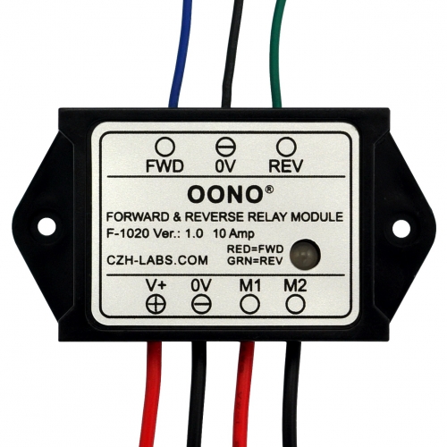 24V 10Amp Forward and Reverse Relay Module for Motor / Linear Actuator, Reversing Relay Module