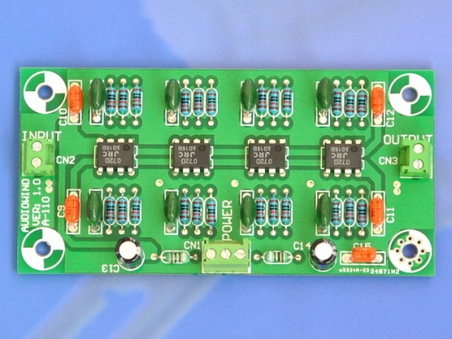Audio All Pass Filter, Phase Rotator Module Board, MD-A110, Audiowind A-110
