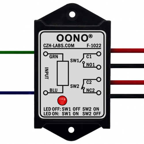 DPST 1NO 1NC 8Amp Power Relay Module, AC/DC 24V Control Voltage