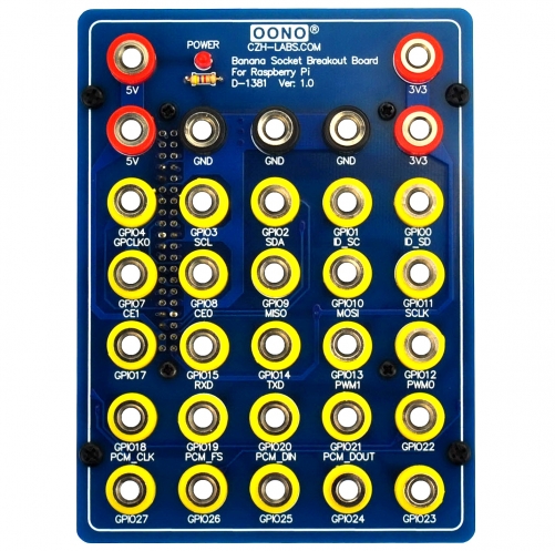 Banana Socket GPIO Breakout Board for Raspberry Pi 1A+ 1B+ 2B 3B 3B+ 3A+ 4B