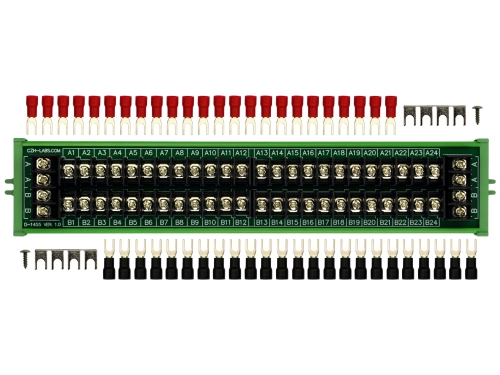 20Amp 2x24 Position Barrier Terminal Block Power Distribution Module