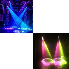 Iluminación de escenario 300W LED cabeza móvil luz