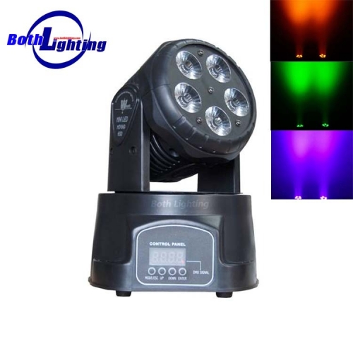 5x15 5in1 RGBAW Mini LED lavado de cabeza móvil