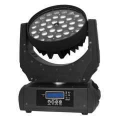 36X10W RGBW 4in1 zoom wash moving head light