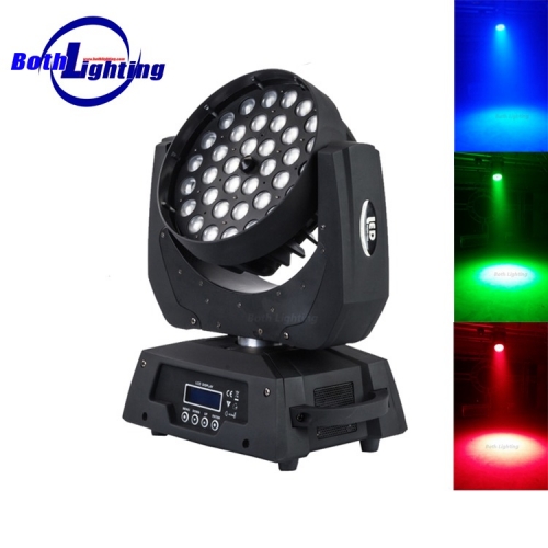 36x10W RGBW 4in1 Zoom Wash Moving Head Licht