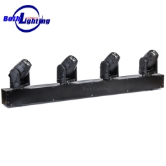 DMX512 4x15w RGBW 4in1 LED cuatro cabezas LED haz cabeza móvil